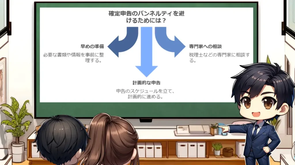 確定申告の提出期限に遅れるとペナルティ