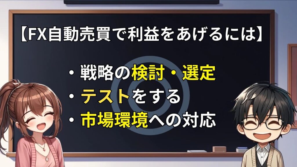 FX自動売買 利益 戦略